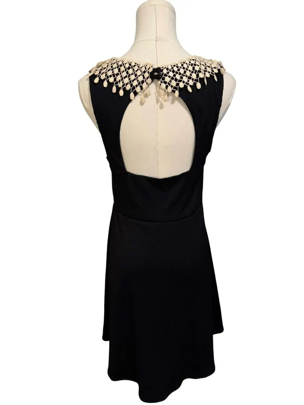 Free People Black Fit and Flare